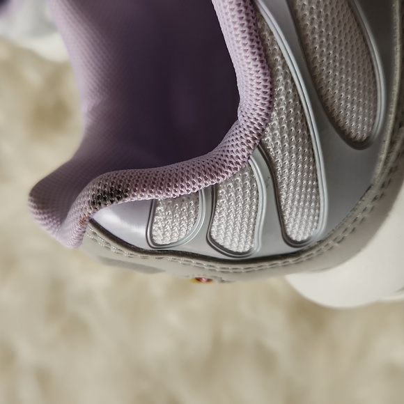 Nike Air Max Plus White Platinum Purple Sneakers Womens UK 6/ EU40/ US 8.5 - Picture 7 of 17